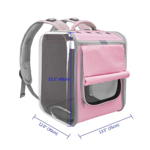 kf-Sd46501957f024b97b5edced950f7dd5dl-Dogs-Cats-Carriers-Breathable-Backpack-Acrylic-Transparent-Space-Capsule-Puppy-Kitten-Bag-Outdoor-Travel-Portable-Pet-1 VistaVent